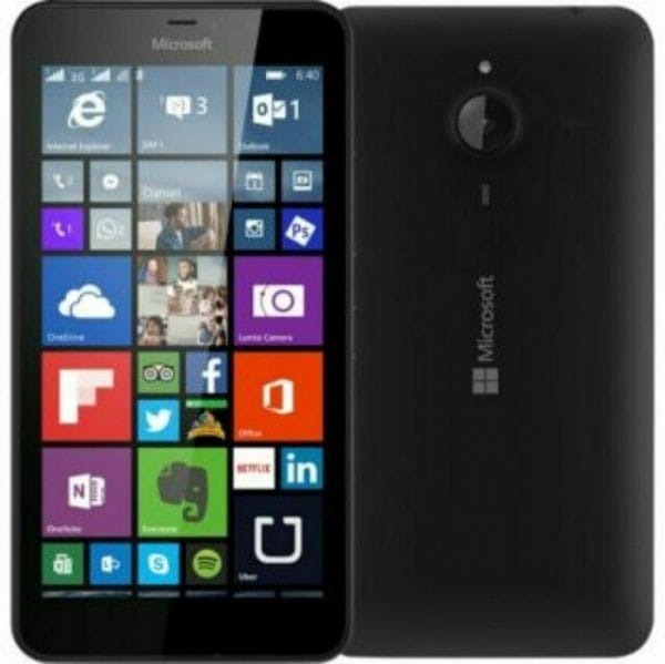 Nokia Lumia 640 XL - 8 GB - Black - Unlocked - Grade B