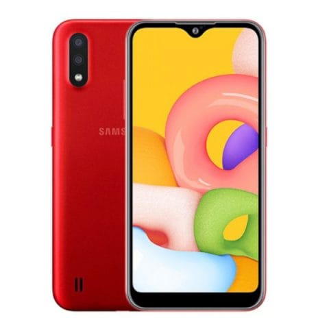 galaxy a01 red